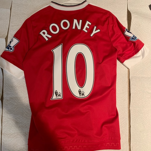 Adidas Shirts Tops Manchester United Wayne Rooney 10 Jersey Youth Xl Poshmark